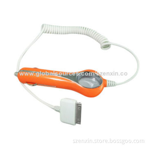 Lens car charger for iPhone, special design